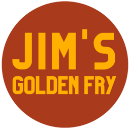 Jim's Golden Fry logo.